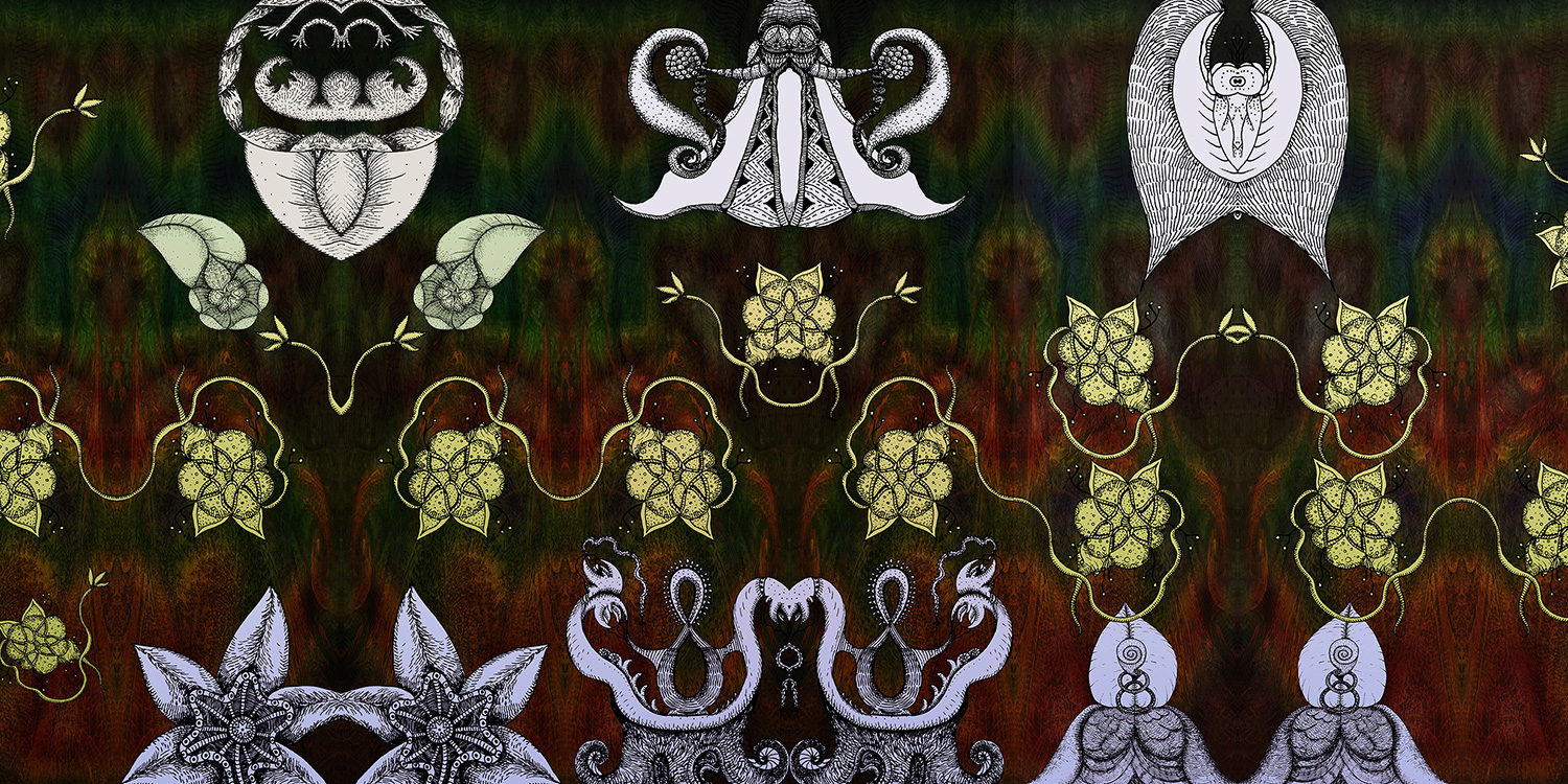 Ekat series The river runs deep, Giclee archival fine art print, by Helen Ferry