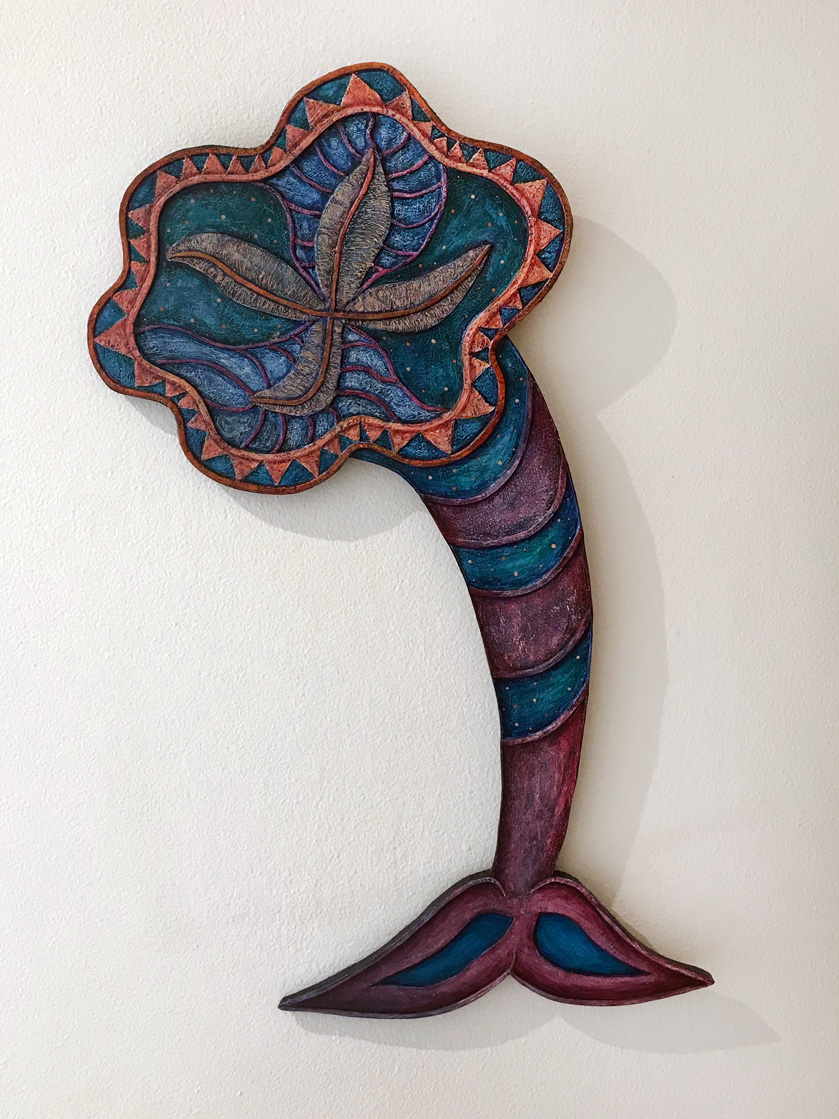 Phyllomancy, Mixed Media, by Helen Ferry